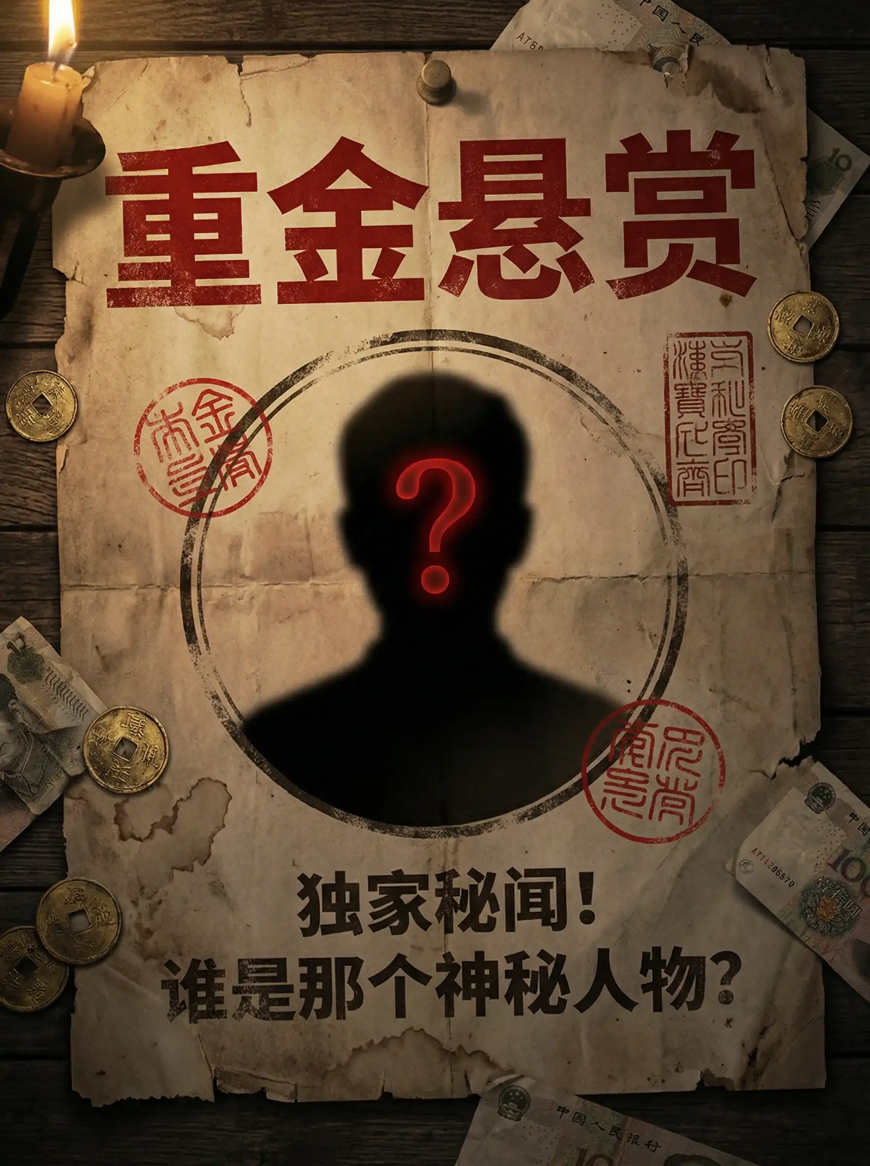 秘密入口 - 重金悬赏线索征集令